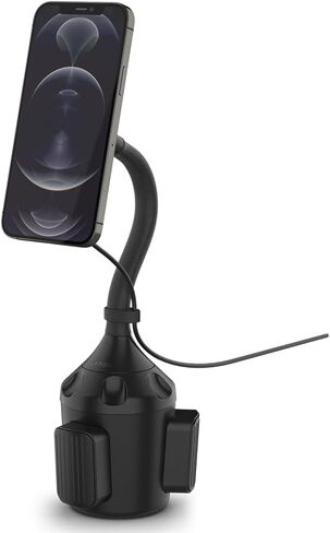 Spigen OneTap Pro (MagFit) مصمم لحامل أكواب الشاحن اللاسلكي MagSafe في السيارة متوافق مع iPhone 16 Pro Max و16 Pro و16 Plus و15 و14 و13 و12 in Saudi Arabia
