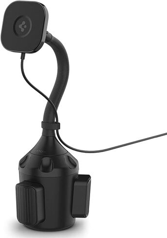 Spigen OneTap Pro (MagFit) مصمم لحامل أكواب الشاحن اللاسلكي MagSafe في السيارة متوافق مع iPhone 16 Pro Max و16 Pro و16 Plus و15 و14 و13 و12 in Saudi Arabia