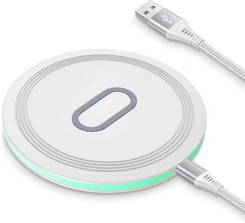 قاعدة شاحن سامسونج اللاسلكية شحن سريع 15 وات لهواتف Galaxy S23/S22/S21/S20/S24/Z Fold 5/4، محطة شحن لاسلكية لهاتف Android سريع الوقوف لـ Google Pixel 8a/8/7pro/7a/7/6/5 /4، ايفون 15 in Kuwait