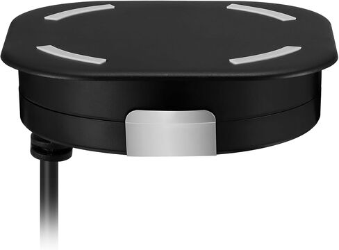 Magnetic Invisible Wireless Charger,30mm Under Desk Charger Mat, Furniture Table Nightstand Desktop Charging Station for iPhone 15/14/13/12/11//Samsung/LG/Google Pixel Desk Essentials in Saudi Arabia