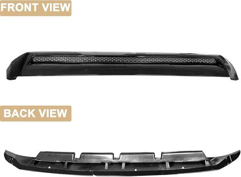 غطاء محرك السيارة DIBON AUTO متوافق مع شبكة تويوتا تندرا الأمامية العلوية غطاء محرك السيارة رمادي 2014-2021 (أسود) in Kuwait