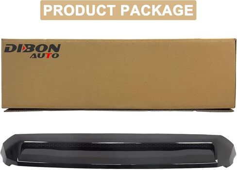 غطاء محرك السيارة DIBON AUTO متوافق مع شبكة تويوتا تندرا الأمامية العلوية غطاء محرك السيارة رمادي 2014-2021 (أسود) in Kuwait