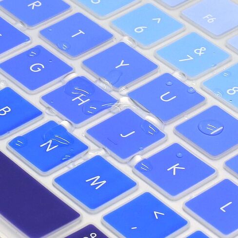 ProElife Ultra Thin Silicone Keyboard Protector Cover Skin for Apple Magic Keyboard & Magic Keyboard 2 (U.S Version, Model: MLA22L/A-A1644, Without Numeric Keypad) (Transparent) in Kuwait