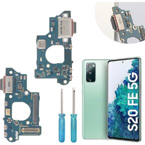 Dock Connector for Samsung Galaxy S20 FE 5G USB Charging Port Flex Cable Replacement for G781B G781V Type C Charger Dock Board Connector with Tools
