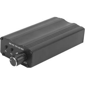 MX K2 Morse Code Keyer Auto Memory Controller, Aluminum Alloy for Radio Amplifier CW Transceiver