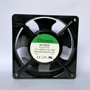 SP103A 1123LST.GN AC Fan SP103A 115V~50/60Hz 0.13/0.11AMP 12CM 12038 120×38mm Cooling Fan