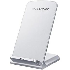 UrbanX Q-740 Wireless Charger Stand, Qi-Certified for Nokia XR20, 10W Fast-Charging (No AC Adapter) - Black