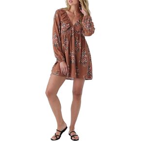 O'NEILL Long Sleeve Mini Dress - Comfortable and Casual Short Length Dresses for Women