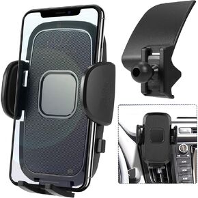 Car Cell Phone Holder Mount for Toyota RAV4 RAV-4 2013-2018 Air Vent Accessories, Dashboard Bracket with Custom Base for 4.0"-7.0" Cell Phones