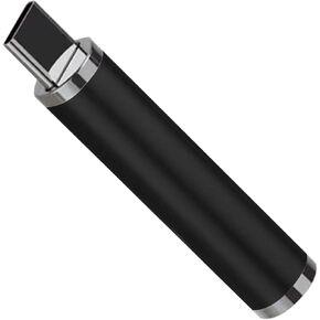 Targeal USB Type C Lighters, Mobile Phone OTG Support Electric Candle Lighters for Candle, Grill, and More Butane Torch, Flameless, Windproof Arc Lighter(2 Pack, Black)