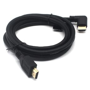 8K HDMI 2.1 Cable Male to Male with 90 Degree Right Angle, Ultra Cord High Speed HDMI 8K@60Hz 4k@120Hz, HDMI 2.1 Cable Compatible with Monitor/Projector/HDTV(1.8M)