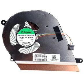 CPU Cooling Fan EG50040S1-CF70-S9A Replacement for HP Chromebook x360 14-G1 14-DA 14-DA0011DX 14-DA0000TU TPN-C138 L36913-001