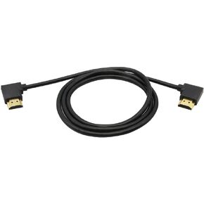 SinLoon 90 Angle HDMI Cable Gold Plated High Speed Right & Left Degree HDMI Male to Male Adapter Cable Supports Ethernet, 3D and Audio Return(HDMI R- L,1M)