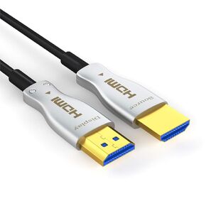 Tendak 50ft Fiber HDMI 2.0 Cable, High-Speed Fiber Optical HDMI Cable with 18.2 Gbps Support 4K HDR@60Hz, ARC, Dolby Vision, HDCP2.2, 4:4:4 for TV PS4 Pro