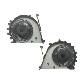 (1 Pair) CPU GPU Cooling Fan Intended for HP ZBook Studio G3 G4 Series Replacement Fan DFS501105PQ0T DFS501105PR0T