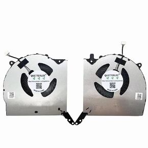 New Laptop CPU + GPU Cooling Fan for Lenovo Legion Pro 5 16IRX8 82WK PRO 5 16ARX8 Legion R9000P Y9000P 2023 Series DC12V 1A DFSCL12E06486Y FQK8 DFSCL12E16486Y FQK9 5H40S20807 5H40S20808 Fan
