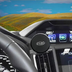 Subaru Forester 2024-2019 (NOT Premium)، حامل هاتف سيارة مغناطيسي Crossstrek 2018-2024 في فتحة التهوية/لوحة القيادة، حامل هاتف يدور 360 درجة للسيارة، جراب رفيع مناسب لهاتف السيارة المخصص ينطبق على جميع الهواتف