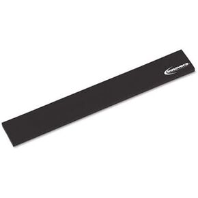 Innovera : Rubber Keyboard Wrist Rest, Black -:- Sold as 2 Packs of - 1 - / - Total of 2 Each