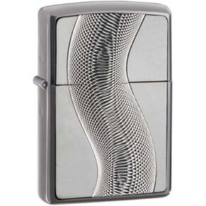 Zippo Texas Twister Black Ice Lighter - 667