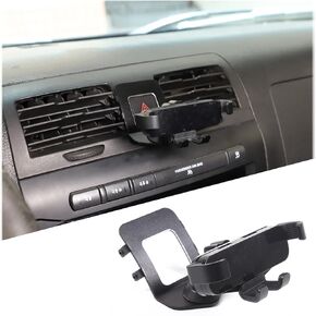 PIUGILH Car Phone Holder Mount Fit for Hummer H3 2005-2009 Interior Accessories, Aluminum Alloy Car Center Air Vent Double Flash Switch Cell Phone Holder Stand