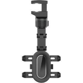 New Phone Holder Car, Rear View Mirror Phone Holder - Mount Multi-Angle Adjustment Rotatable and Retractable Compatible with All 4-7 Inch iPhone and Android Cell Phones(Green)