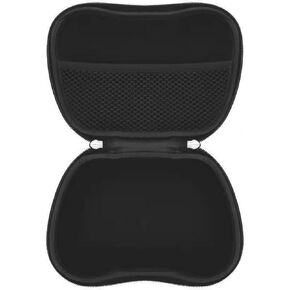 Gamepad Stroage Bag, Hard Shell Game Controller Case with Large Space, Soft Lining, Easy Carry, for Switch Pro, Dustproof Shockproof Black