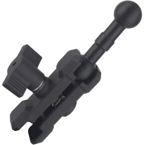 17mm Ball Mount Extension Adapter, 360° Rotation Extension Rod for Jeep Car Air Vent Dashboard 17mm Phone Holder, Compatible with Garmin GPS Mount, Aluminum