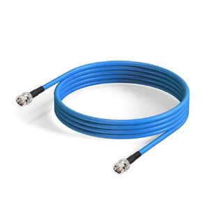 كابل 12G SDI 50FT BNC كابل ذكر إلى ذكر 75 أوم Belden 1694A BNC كابل لكاميرا 4K 8K 1080P متوافق مع كابل فيديو دقيق 6G/3G/HD SDI وكاميرات DVR ومحول SDI وما إلى ذلك (قطعة واحدة).