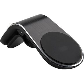 LAX Gadgets Magnetic Car Vent Phone Mount - Universal Car Vent Phone Holder Clip Compatible with All Smartphones iPhone/Samsung/Nokia/LG/Sony/Huawei, Black