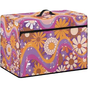 Boho Floral Sewing Machine Cover Stain Resistant Lightweight Waterproof Sewing Machine Cover Dust Cover with Pockets to Keep Clean & Safe Soft in Kuwait