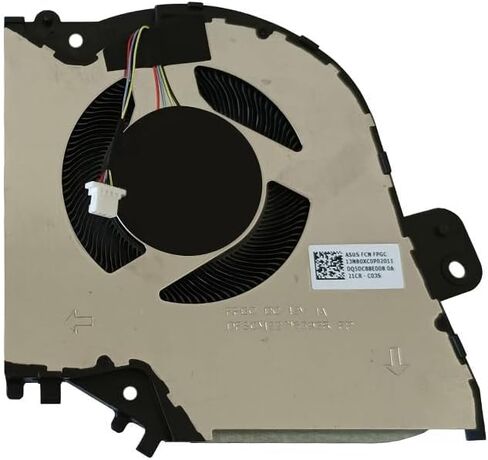 (1 Pair) New CPU GPU Cooling Fan Intended for ASUS ProArt Studiobook 16 OLED Pro H7600 W7600 H7600HM H7600ZM H7600ZX H7600ZW W7600Z3A Series Laptop Fan DC 12V (1 Pair Fan) in Kuwait