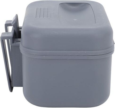 Airshi Live Bait Box, Worm Bait Holder Grey Lightweight for Outdoor in Saudi Arabia