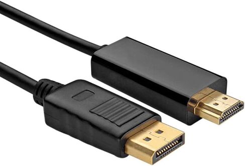 axGear DisplayPort DP to HDMI Male to Male Display Port Cable Cord Adapter Converter 6F in Kuwait