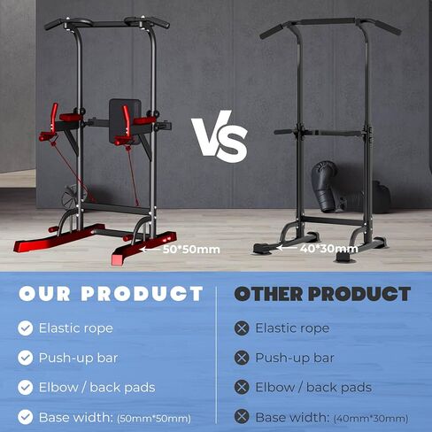 محطة سحب برج الطاقة، برج سحب لأعلى، برج تمرين قابل للتعديل، محطة سحب لأعلى، قضيب برج للمنزل، صالة الألعاب الرياضية، معدات اللياقة البدنية لتدريب القوة متعددة الوظائف in Kuwait