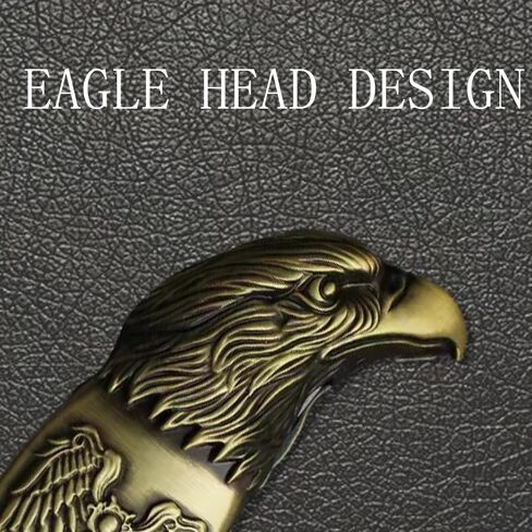 Eagle Lighter, Creative Eagle-Shaped Butane Torch Lighter, Smooth Hand, Red Flame Lighter, Refillable Windproof Lighter, Soft Flame Metal Lighter. (No Gas) (Copper) in Saudi Arabia