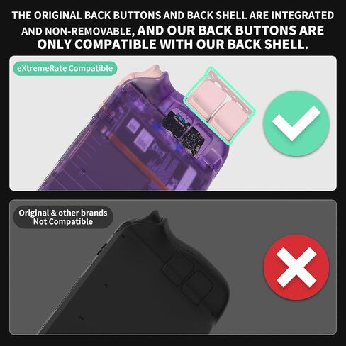 eXtremeRate Scarlet Red Replacement Full Set Buttons for Steam Deck, DIY Custom ABXY D-pad Trackpad Bumpers Triggers Buttons Screwdriver Tool for Steam Deck LCD Handheld Console - Console NOT Included in Saudi Arabia