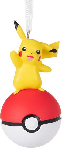 زينة عيد الميلاد من Hallmark Pokémon Poké Ball، متعددة الألوان in Kuwait