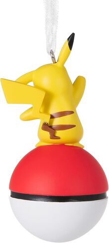 زينة عيد الميلاد من Hallmark Pokémon Poké Ball، متعددة الألوان in Kuwait