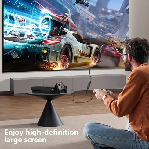 HDMI Extension Cable 3 Feet, 2 Pack HDMI Extender Cable High Speed HDMI Male to Female Adapter Cable 1080P HDMI Video Cord for HDTV, Monitor, PC, Laptop, Projector in Kuwait