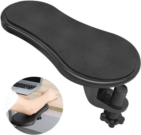 Computer Arm Support Adjustable Release Stress & Eliminate Pain, Ergonomic Design Elbow & Wrist Rest for Office, Work, Study, Play, Desk, Chair in Saudi Arabia