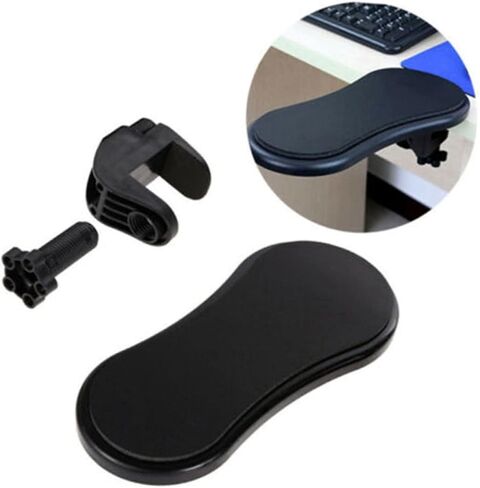 Computer Arm Support Adjustable Release Stress & Eliminate Pain, Ergonomic Design Elbow & Wrist Rest for Office, Work, Study, Play, Desk, Chair in Saudi Arabia
