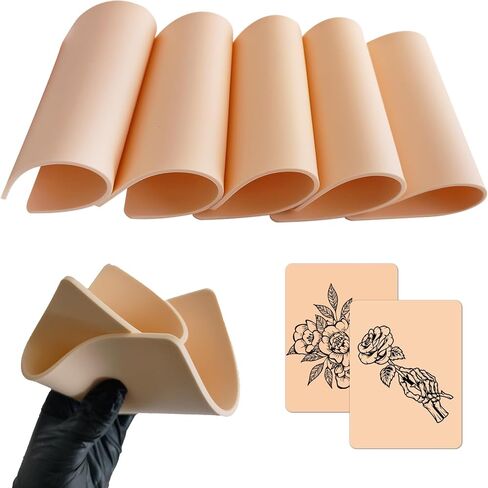 Tattoo Grip Tape - Ruicoo 4pcs Tattoo Grip Wrap Cover Disposable Tape Self-adhesive Bandage 2"x 5 Yards Black Tattoo Grip Tape for Tattoo Machine Grip Accessories, Tattoo Supplies in Kuwait
