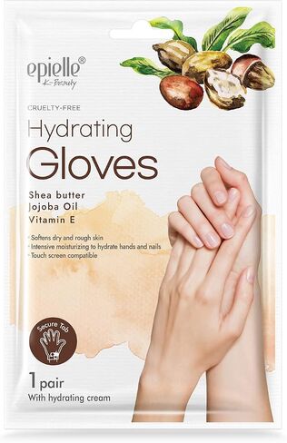 Epielle Hydrating Hand & Foot Masks (Glove & Socks 12pk) for Dry Hand, Dry & Cracked Heel | Spa Day | Shea Butter + Jojoba Oil + Vitamin E, Beauty Mothers Day Gifts in Kuwait