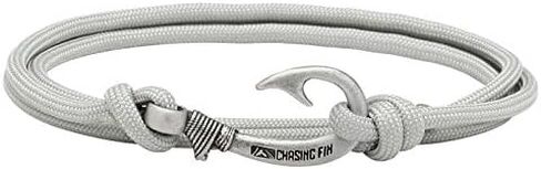 مطاردة الزعانف قابل للتعديل سوار 550 حبل مظلة عسكري مع قلادة خطاف الأسماك in Kuwait