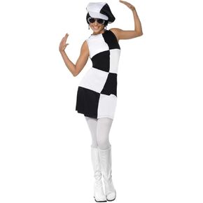Smiffy's 1960'S Party Girl Adult Costume-