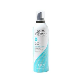 EBIN NEW YORK LOCK'N POMADE Setting Mousse - Olive Oil (12.49oz/ 354ml) | Moisturizing & Shine, Long Lasting Hold, Frizz Control, Infused with Tea Tree Oil and Aloe