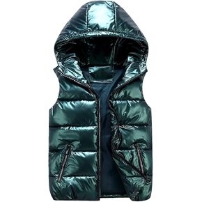 AMEBELLE Hooded Puffer Vest for Women Sleeveless Lightweight Zip Quilted Puffer Vest Padded Gilet