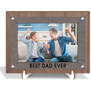 Alaska Souvenirs Gifts Picture Frames for Boys Girls Engagement Wood Photo Frame Wedding Honeymoon Vacation Gifts for Couples, Tabletop Display 4x6 Photo Home Decor Living Room Party Decorations -015