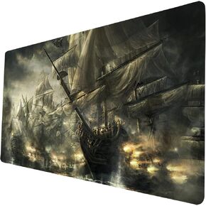 MTG Playmat, Game Play Mat for MTG TCG 24 x 14 inches Trading Card Inked Game Playmats with Storage Bag Smooth Rubber Surface Battle Game