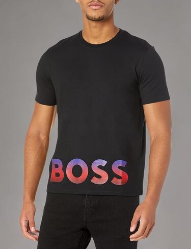 BOSS Men's Ombre Logo Short Sleeve T-Shirt in Kuwait